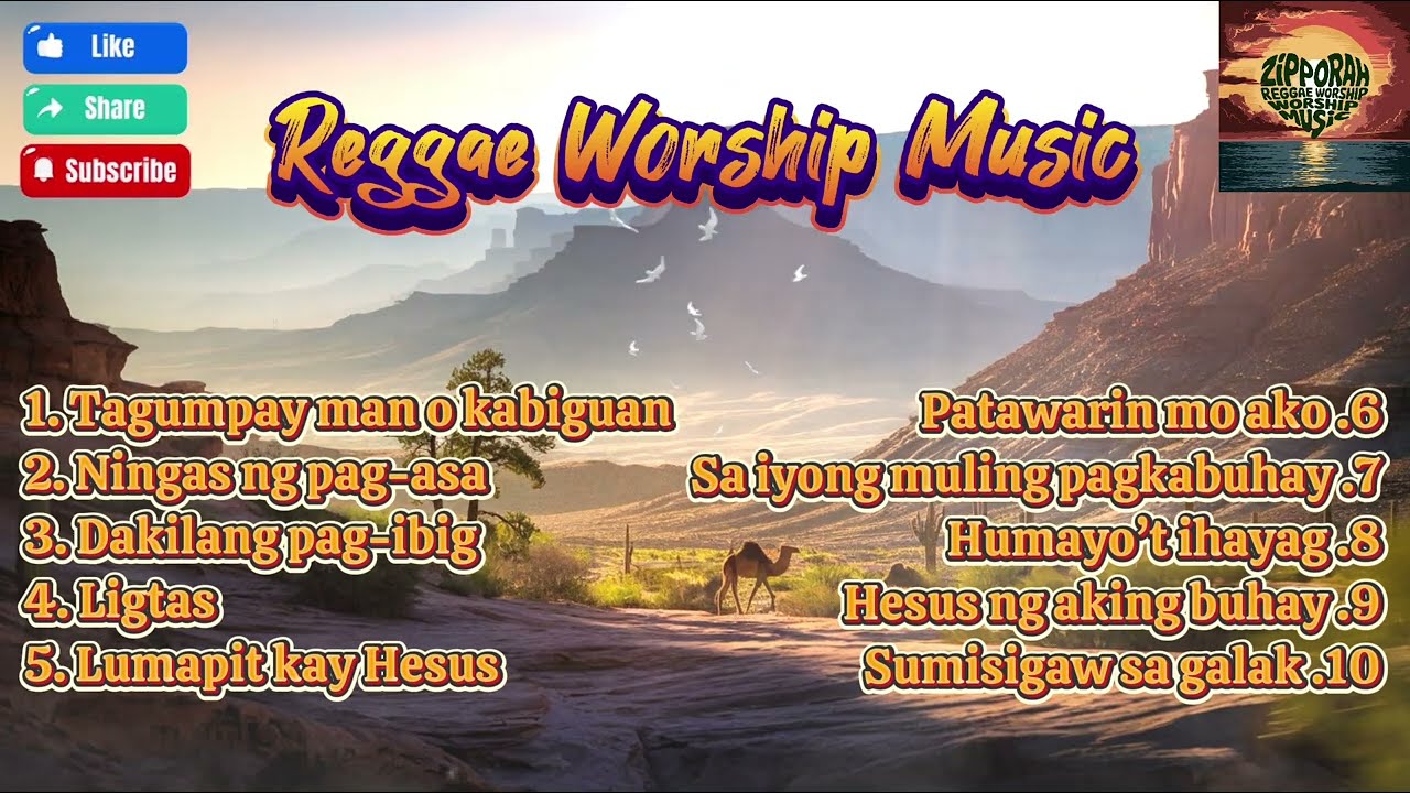 Hesus Papurihan Ka Lagi |✨Reggae Remix Cover |✨Zipporah Reggae Worship Music | Top Trending