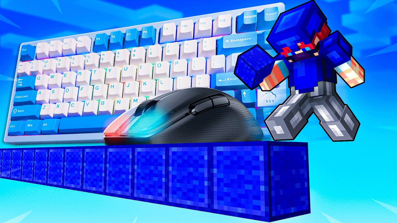 PRO Bridging & PvP Battles – BedWars ASMR | Keyboard & Mouse