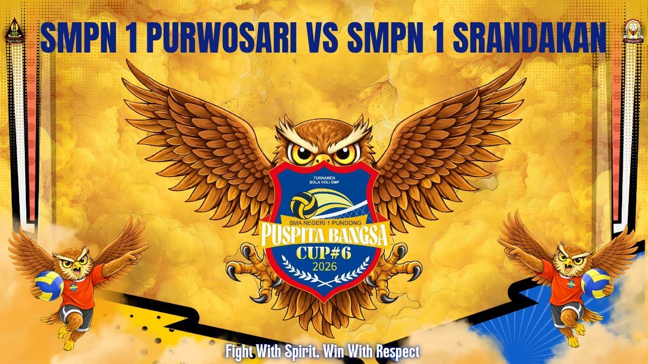 PUSPITA BANGSA CUP #6 | SMPN 1 PURWOSARI VS SMPN 1 SRANDAKAN | TIM PUTRA
