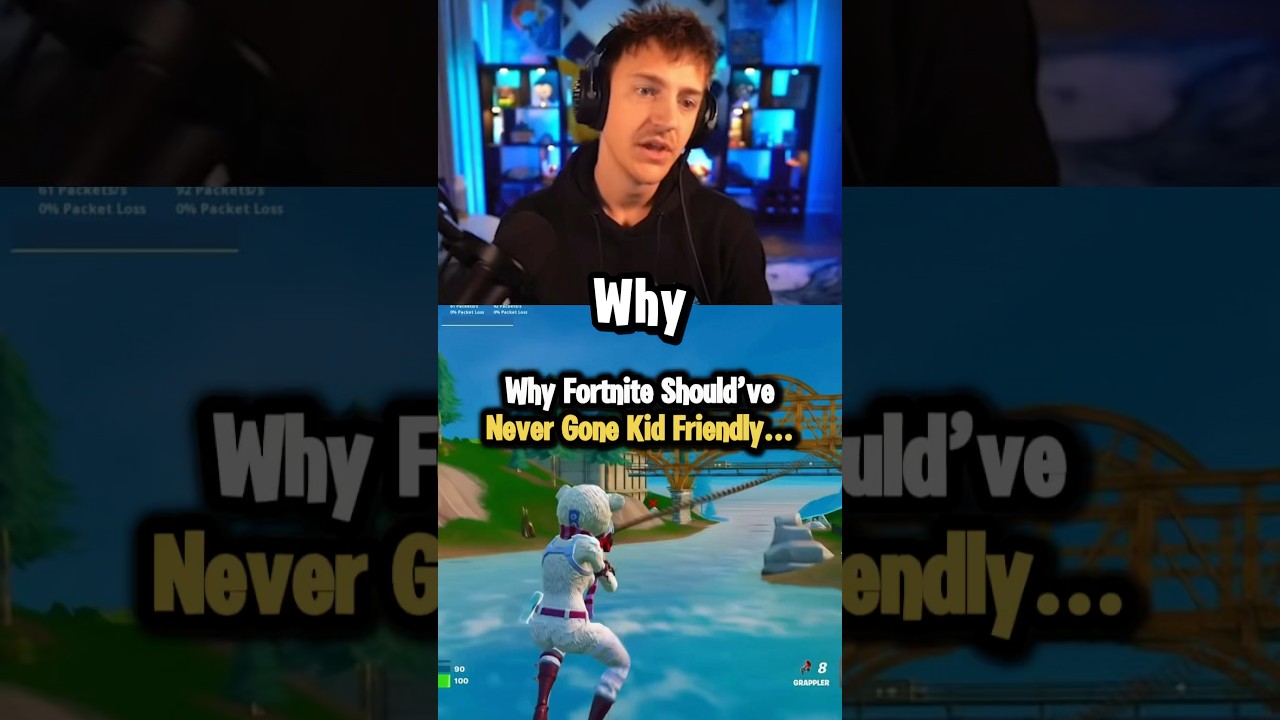 Why going kid friendly ruined Fortnite😳🙁