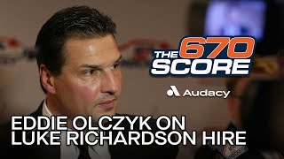 Eddie Olczyk breaks down Blackhawks' hiring of new coach Luke Richardson