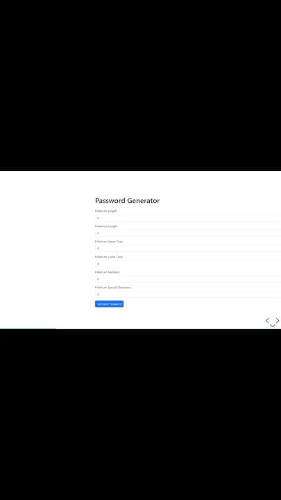 Python 🐍 Password Maker #python #coding #html #css - YouTube