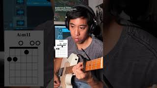 The Most Heavenly Math Rock And Emo Chords In Open D #mathrock #midwestemo #guitarchords #chords @TrevorWongMusic