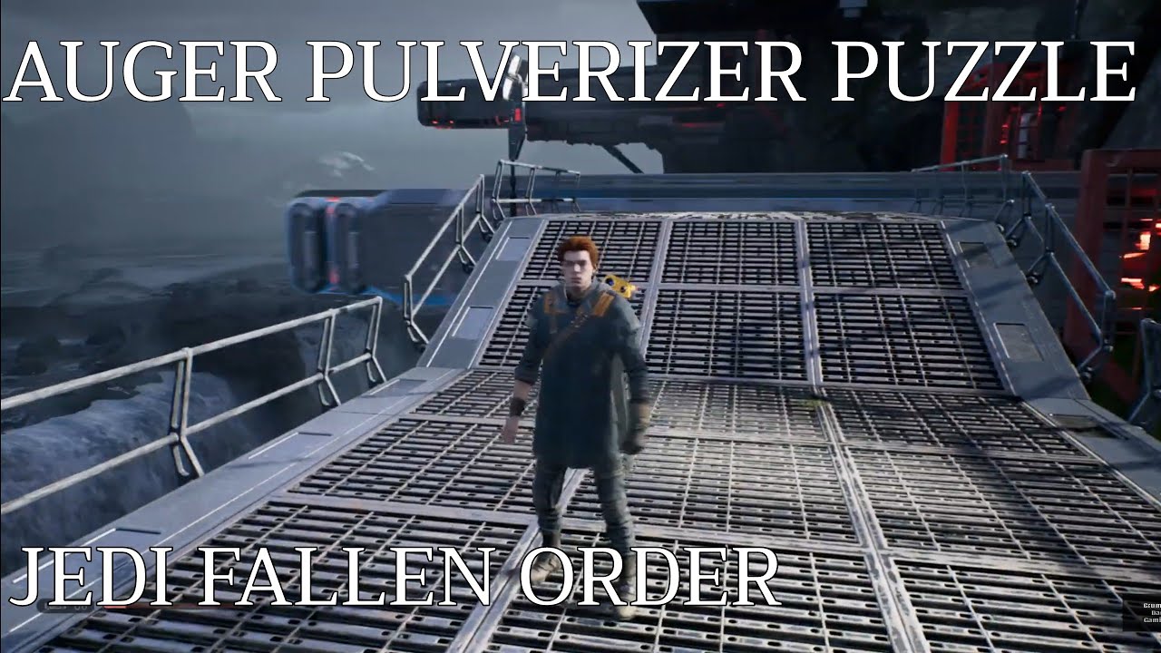 STAR WARS Jedi: Fallen Order Auger Pulverizer Puzzle