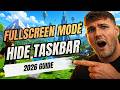 How To Enter Roblox Fullscreen Mode And Hide Taskbar Updated 2026 Guide (Fullscreen Setup 2026)