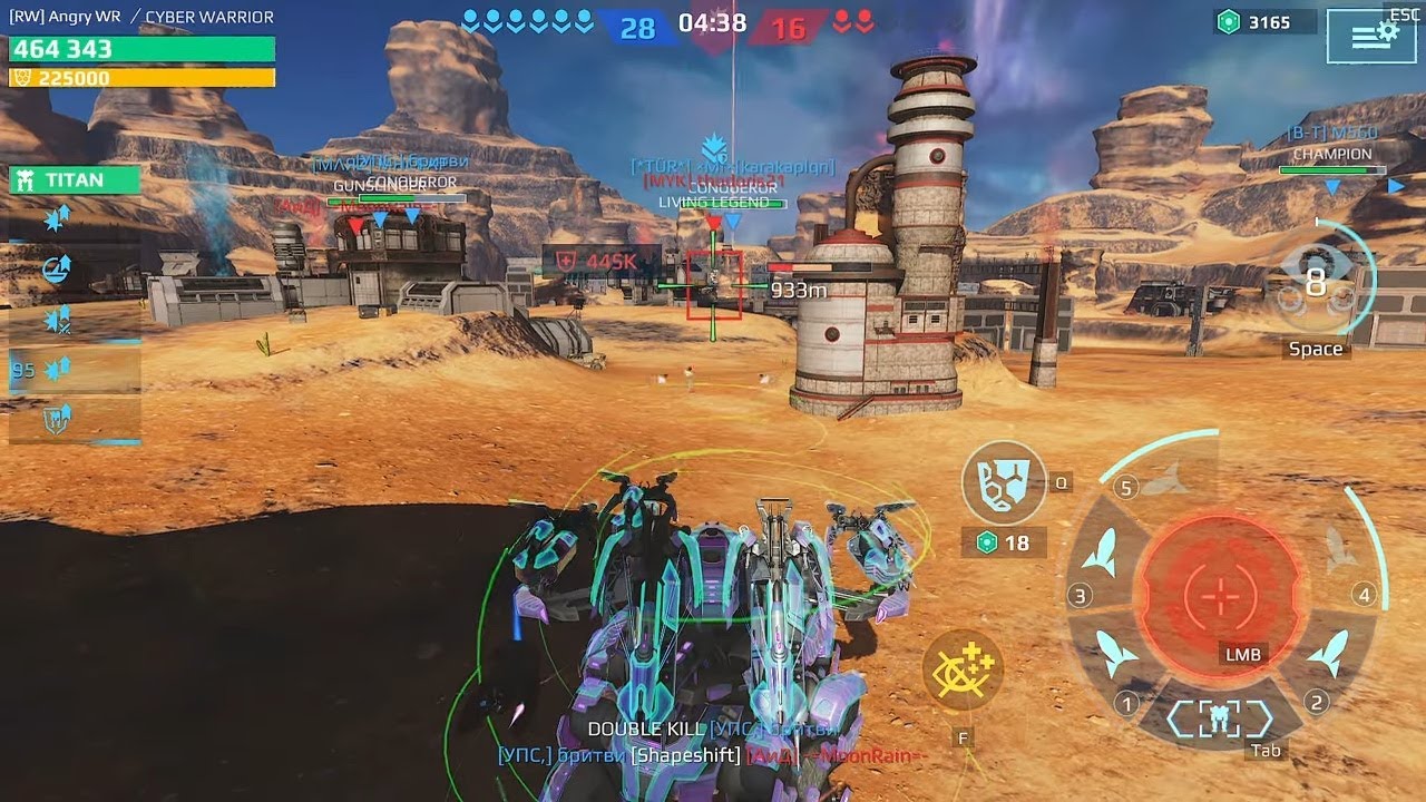 Unstoppable Steel Stryx vs 3 Titans – Total Domination!