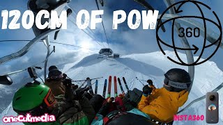 120Cm Of Powder, The Alpine Is Open At Whistler In 360 Onecutmedia