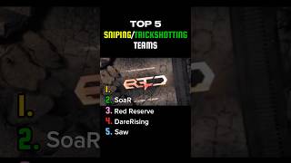 Ranking The Best OG Sniping & Trickshotting Teams! #trickshots #sniping #faze #soargaming