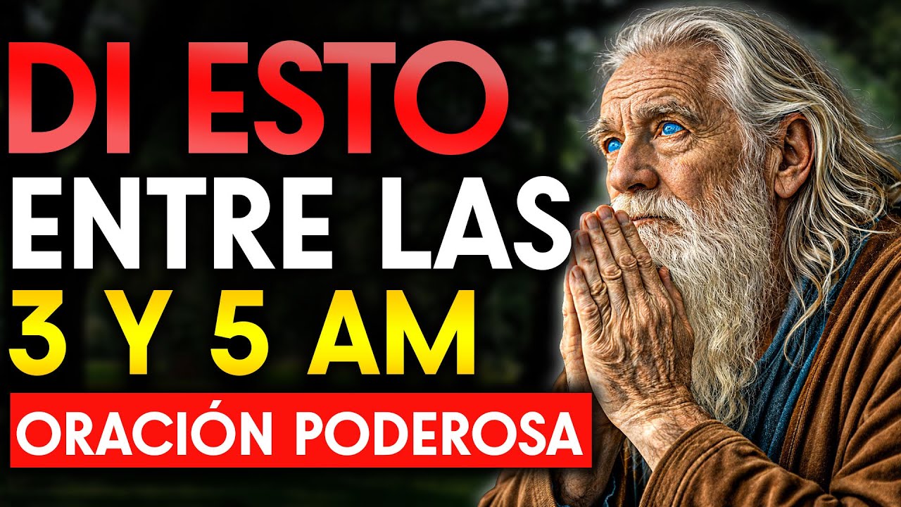Di esta Poderosa ORACIÓN Si te DESPIERTAS entre las 3 y las 5 de la ...