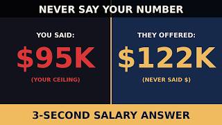 The 3-Second Salary Answer (Never Give Your Number First)