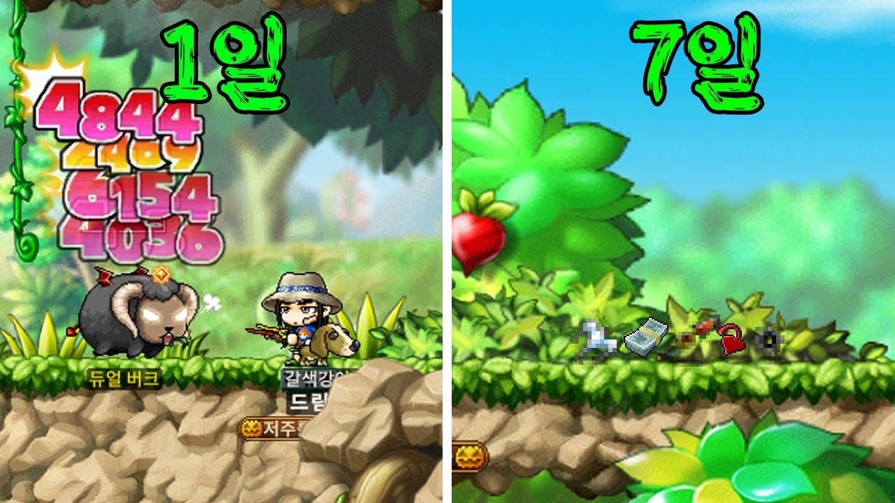 7일 동안 버크를 잡으면 얼마를 벌까?  [파밍기]