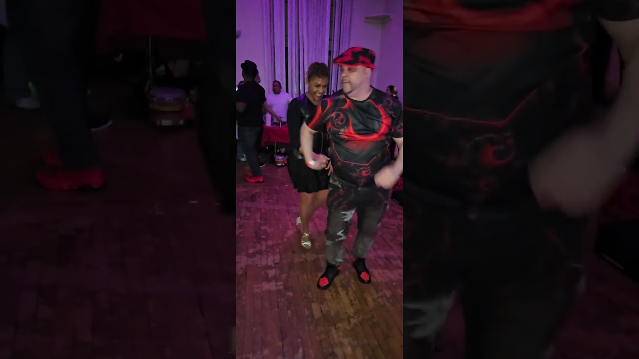 Ismael Otero Social dancing at picante social