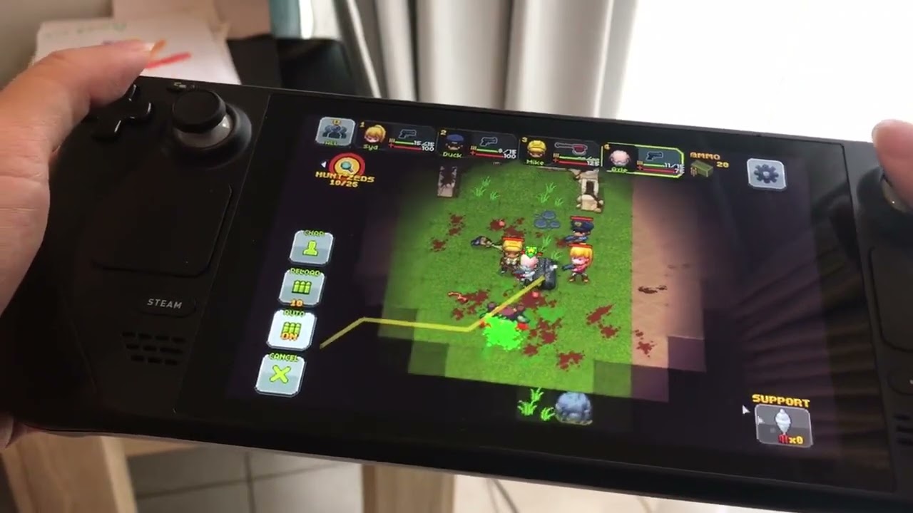 Steam Deck gameplay - Infectonator: Survivors