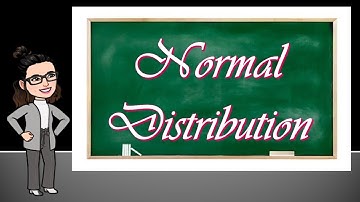 Statistics and Probability Lesson 4.1 Normal distribution