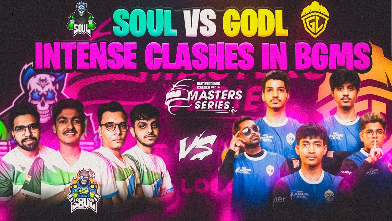 SOUL vs GODL Clashes in BGMS Grand Finals | 1v3 Kisne kiya?? Nodwin ...