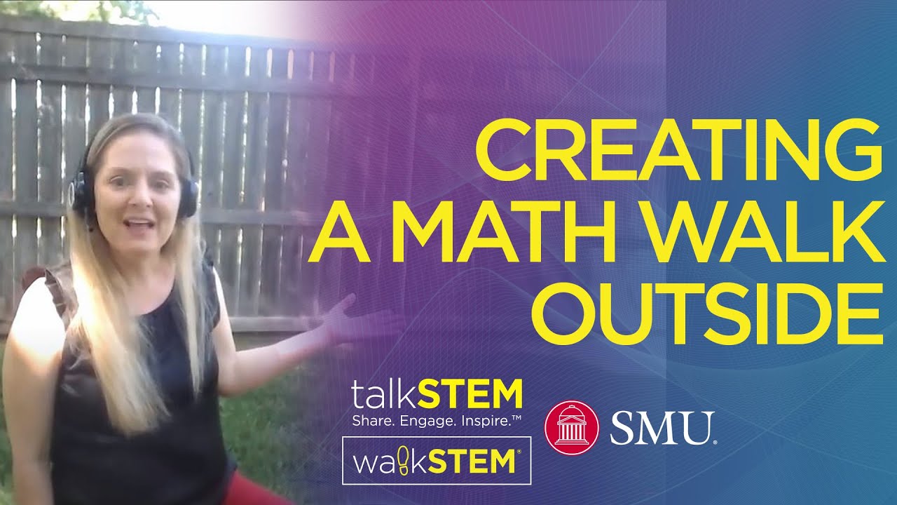 Open Walk In Math Creating a Math Walk in your Backyard or Neighborhood - YouTube