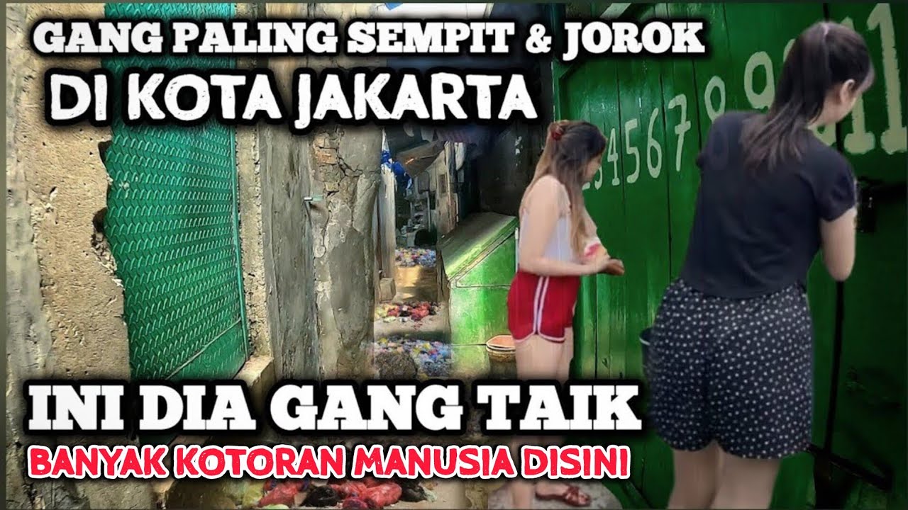 ASTAGA NAGA❗ADA PULA NAMA GANG T4IK DI JAKARTA KOK BISA ?? TERNYATA GANG INI TEMPAT PEMBUANGAN......