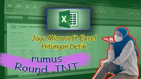 Cara Membulatkan Angka | Tutorial Microsoft Excel | Rumus Round, Integer