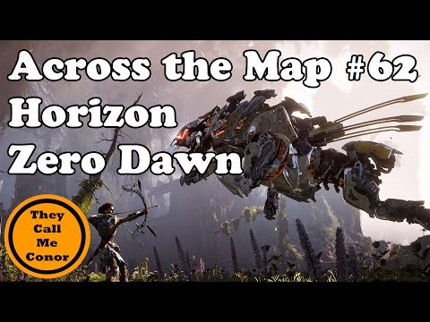 Across the Map #62 Horizon Zero Dawn walk across the Map TimeLapse Video