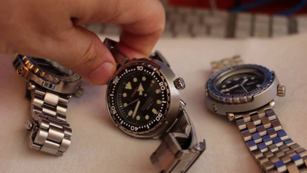 Comparing 3 Seiko Tunas - YouTube