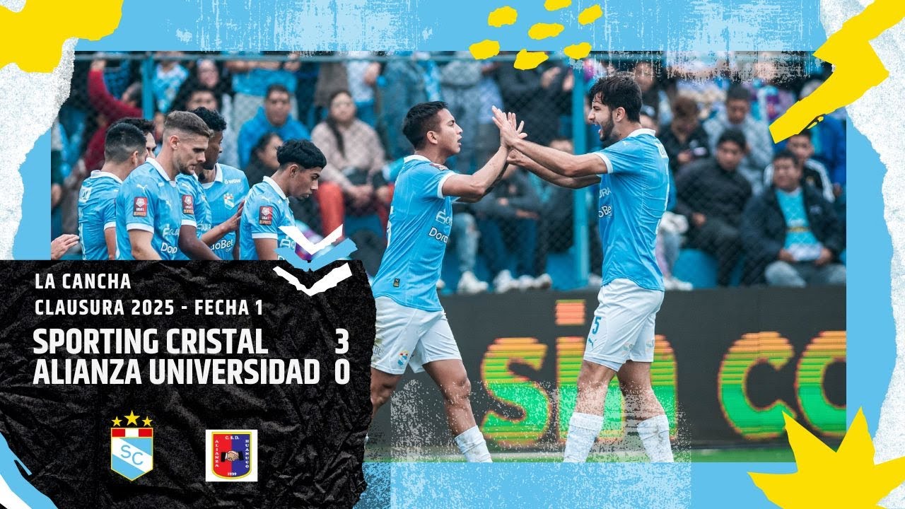 La Cancha: Sporting Cristal 3 - Alianza Universidad de Huánuco 0 ...