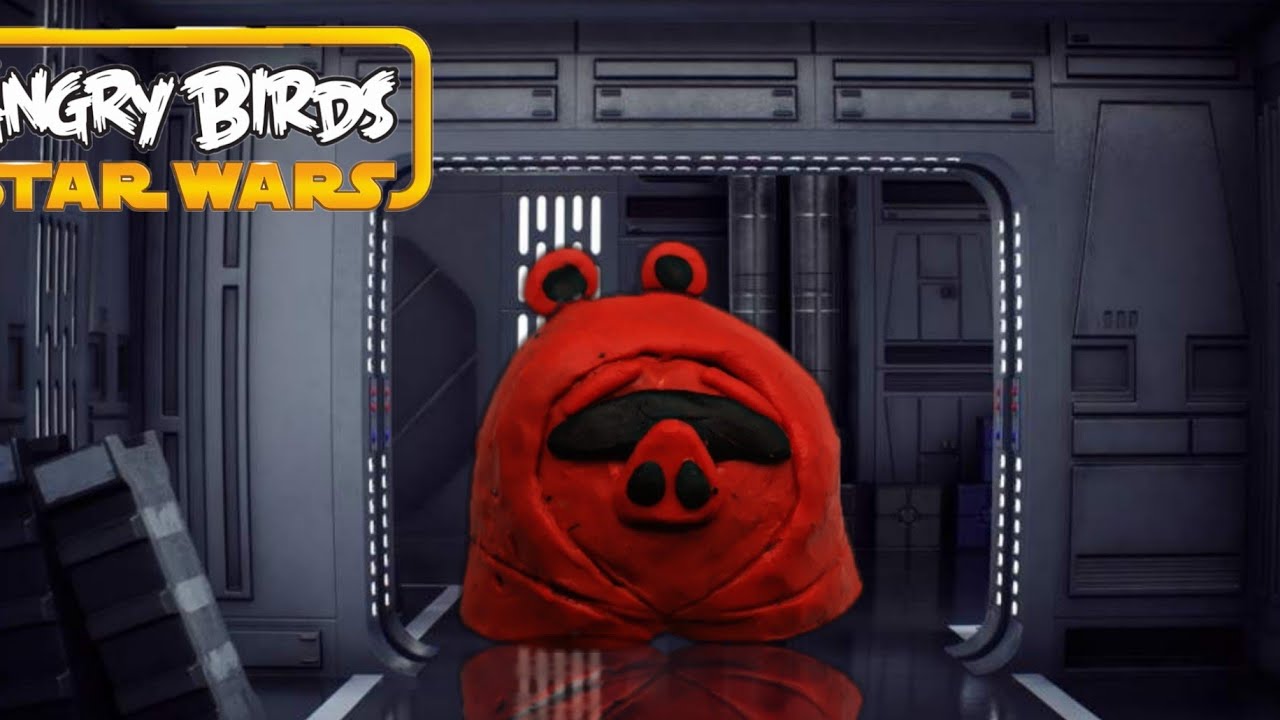 CLAY MODEL  IMPERIAL  GUARD FROM ANGRY BIRDS STAR WARS  | IMPERIAL GUARD |  ANGRY BIRDS STAR WARS