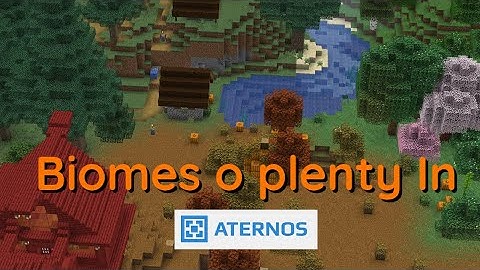 How to get BIOMES O PLENTY to work on your ATERNOS server