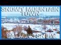 Relaxing sounds from a Snowy Mountain Town in Montana