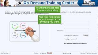 FlexTraining 6.5 LMS student demo