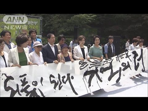 元慰安婦を追悼する公園　韓国・ソウル中心部に造成(16/06/29)