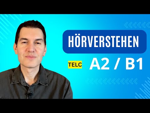 Hörverstehen TELC A2/B1 | Deutschprüfung