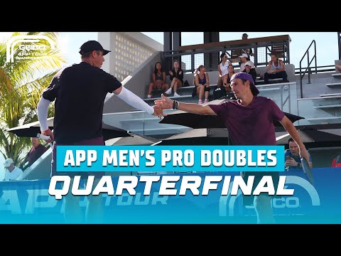 Men's Pro Doubles Pickleball - Erik Lange & Max Manthou vs. Randy Blanco & Will Sobek | APP Tour