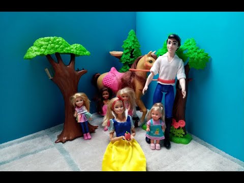 Barbie videoları. Barbie Pamuk Prenses Oldu.