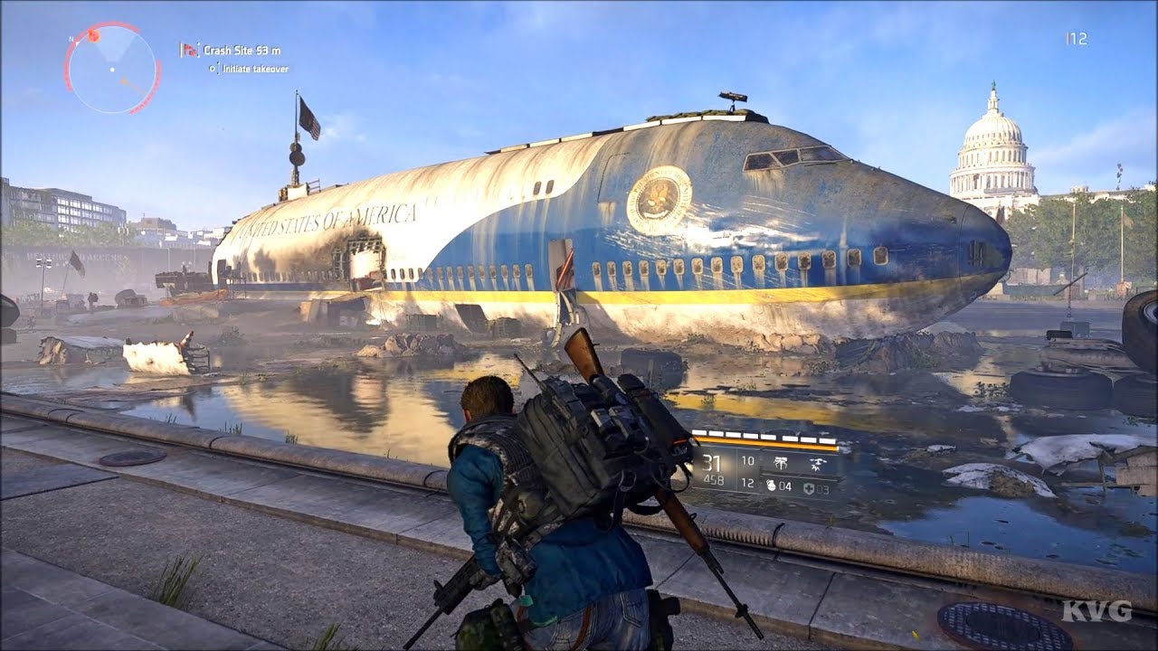 Tom Clancy's The Division 2 - East Mall - Open World Free Roam Gameplay (PC HD) [1080p60FPS]