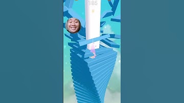 stack ball all level gameplay #shorts #stackball #feedshorts