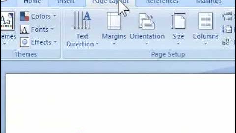 How to insert a column break in a document