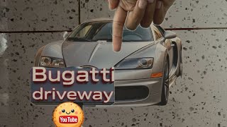 Bugatti driveway 
