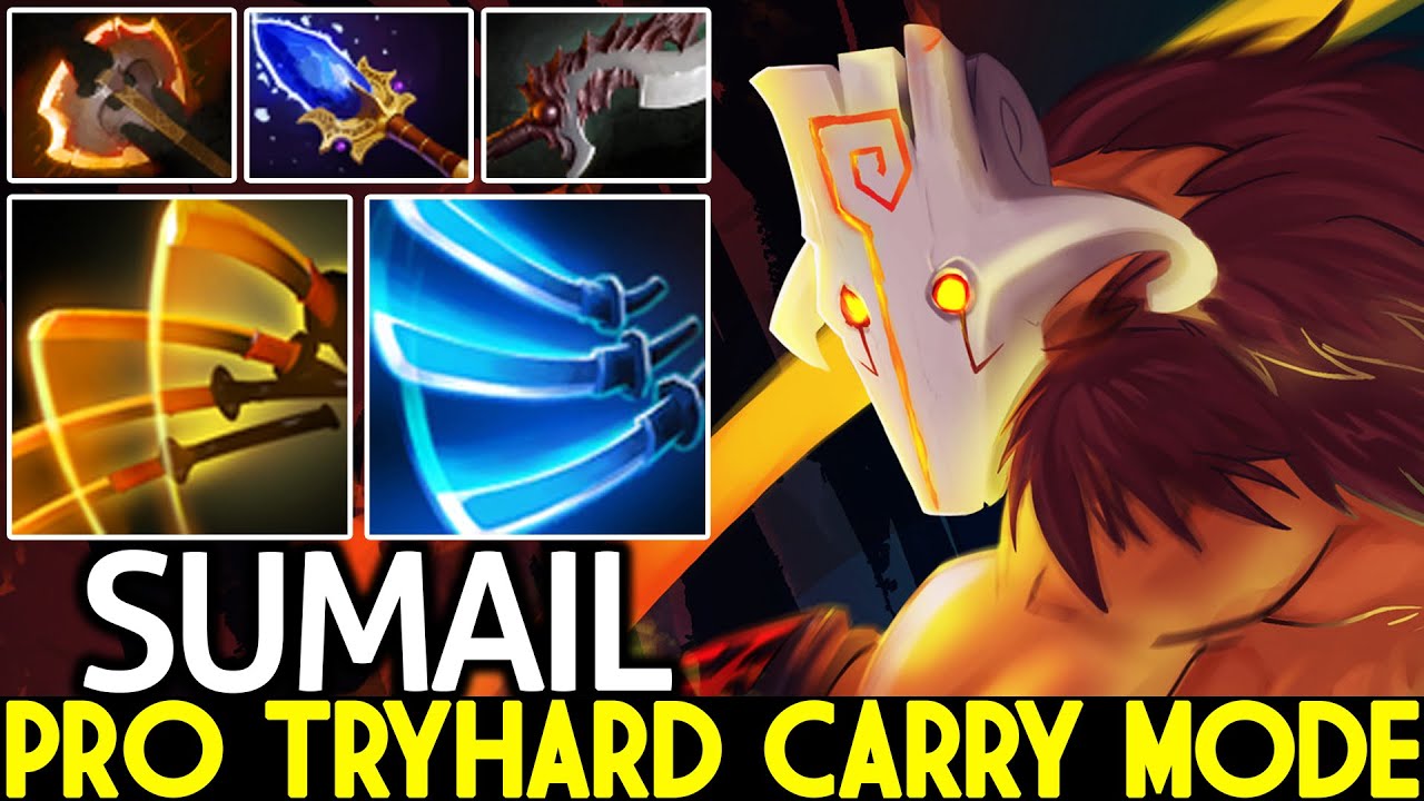 SUMAIL [Juggernaut] When Pro Tryhard Carry Mode Against Techies Dota 2