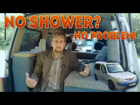 How to Keeping Yourself Clean in Micro Camper - Personal Hygiene Tips in Small Space