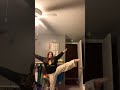 #flexibilty #ballerina #dance #trend #cheerleader 🩵🩷🩵🩷