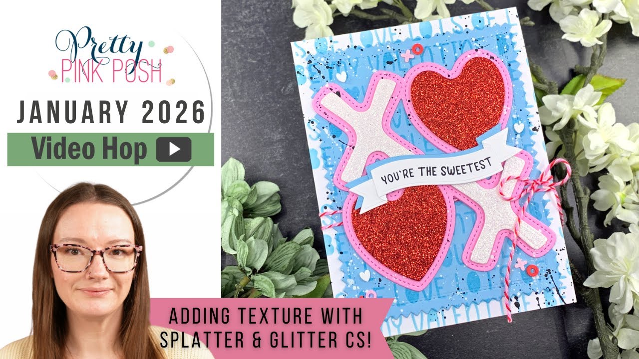 Открытка XOXO "Ты самая милая" | Pretty Pink Posh