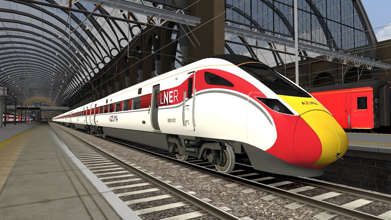 Train Simulator 2019 LNER Class 800 Azuma Inaugural Service London King ...