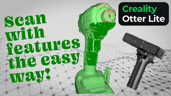 Creality Otter Lite 3D Scanner – Scanning an Impact Driver (Pause & Resume Features)