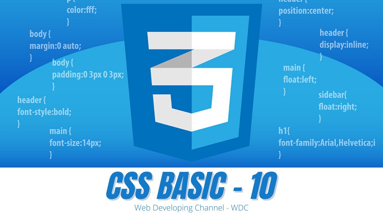 CSS Basic Tutorial #10 - Icon - YouTube