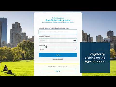 Agents - How to register in My Bupa (Bupa Global Latin America)