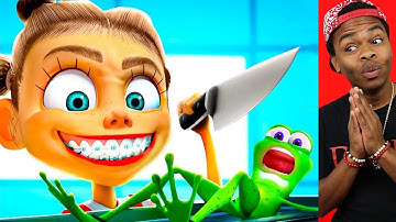 Reacting to the FUNNIEST Animations