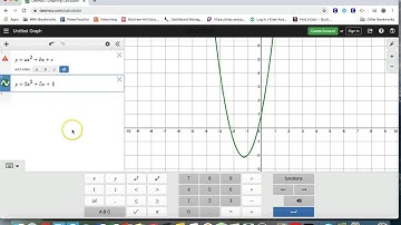 Graphing Quadratic Functions using Desmos