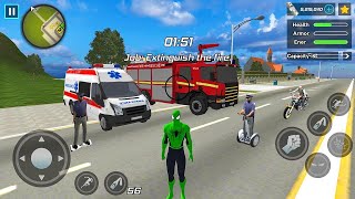Spider Rope Hero Ninja Gangster Crime Vegas City #36 - Android Gameplay screenshot 2