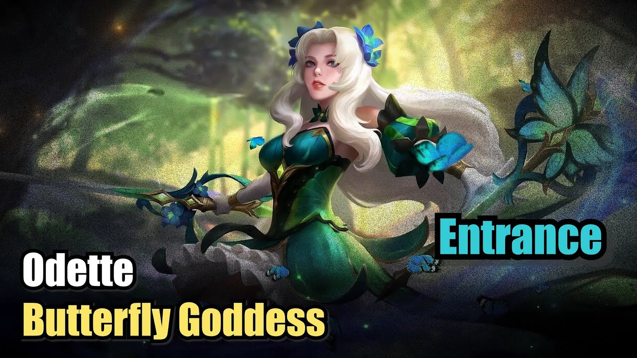 Odette Butterfly Goddess Entrance (Upscale 4K)