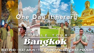 The Ultimate Full Day Itinerary Temple Tour  | Wat Pho | The Grand Palace | Wat Arun | Wat Paknam🇹🇭